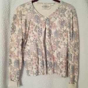 Vintage Floral Cardigan